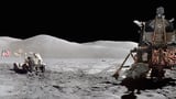 Lunar Lander on the Moon